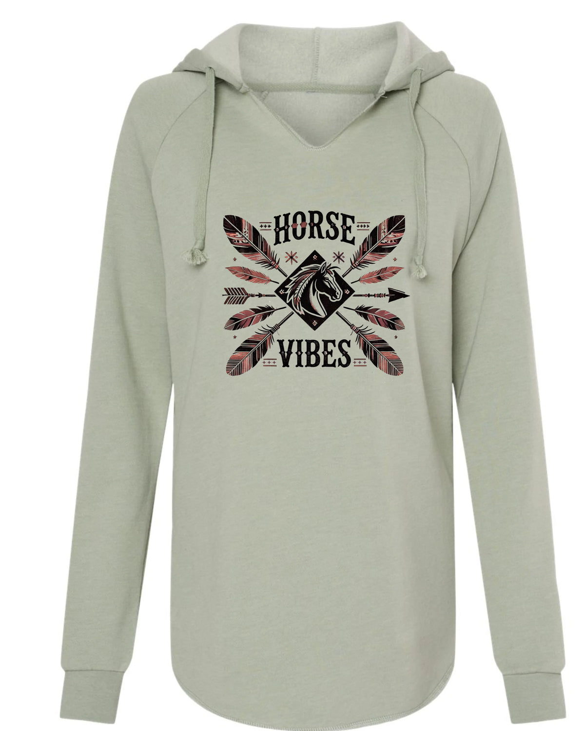 Horse Vibes Hoodie Flèche de L'ouest Pour Femme