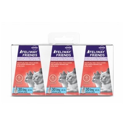 Ceva Feliway Friends 30 Jours Diffusseur Refill 3 Pk