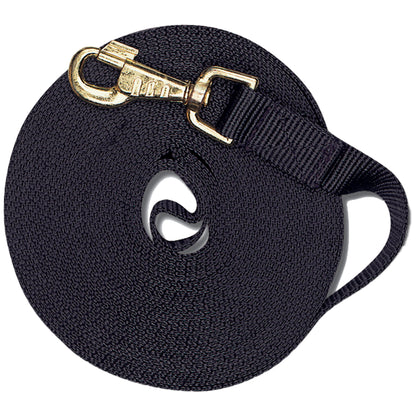Cavalier Longe de 30 pieds avec Mousqueton