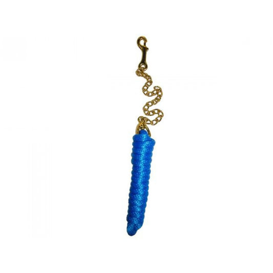 Longe en corde poly Sierra avec chaîne en laiton de 50 cm – 2,74 m x 1,6 cm