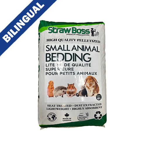 Straw Boss Litière de qualité supérieur pour petit animaux