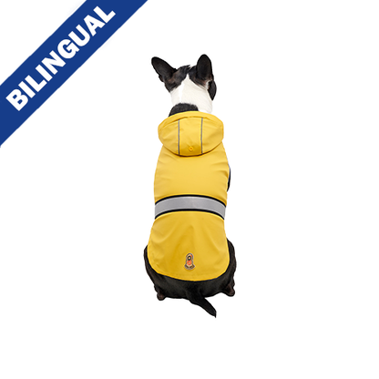 Goo-eez® Imperméable réfléchissant à capuche, jaune
