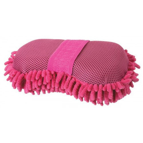 Éponge en microfibre avec maille