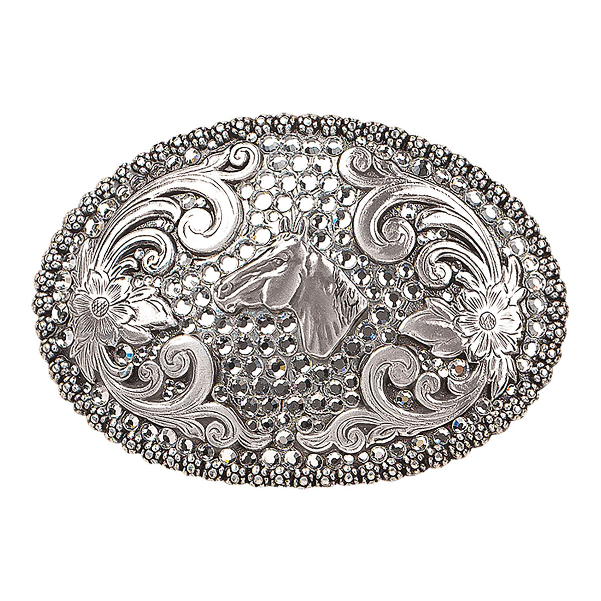 Nocona Boucle de ceinture Blazin Roxx Horsehead – Femme