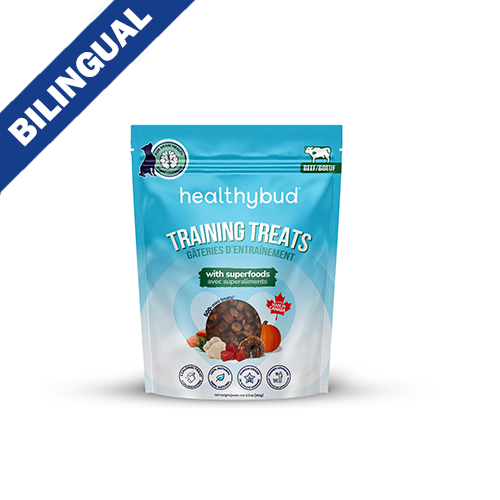 Healthybud® Boeuf Minis Gâteries d'Entraînement, pour chiens 184-gm