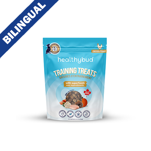 Healthybud® Poulet Minis Gâteries d'Entraînement, pour chiens 184-gm