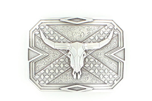 Nocona Boucle de ceinture Steer Skull – Homme