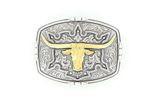 Nocona Boucle de ceinture Longhorn – Homme