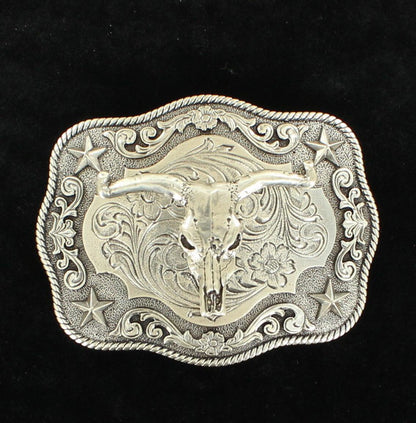 Nocona Boucle de ceinture Antique Silver – Homme