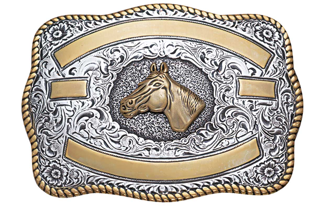 Boucle trophée Crumrine Anthis Argent/Or