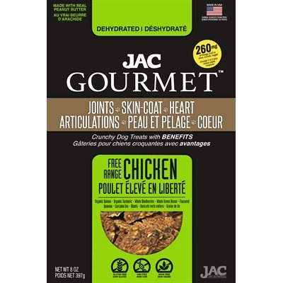 Jac  Chien Biscuit Au Poulet J-S C-H 8 Oz