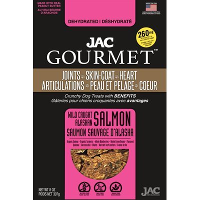 Jac Chien Biscuit Au Saumon J S 8 Oz