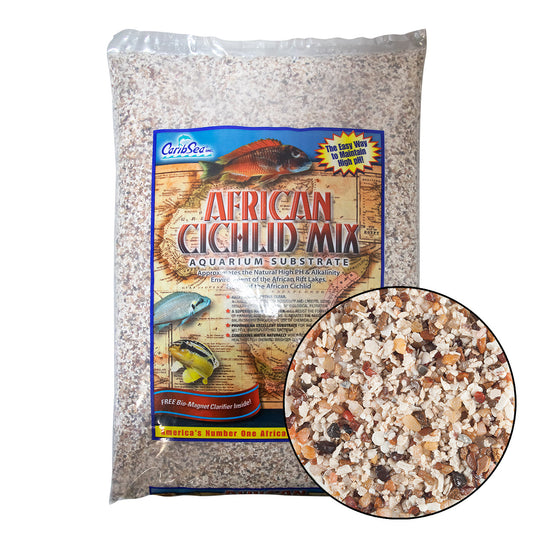 Mélange de cichlidés africains, sable de Côte d'Ivoire - 9 kg