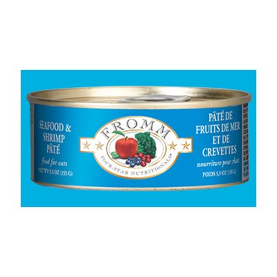 Fromm Conserve Chat Fruit De Mer Et Crevettes 5.5Oz