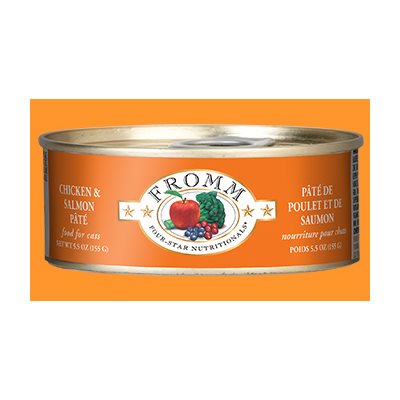 Fromm 4Star Conserve Chat Poul/Saum 5.5Oz