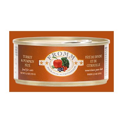 Fromm Conserve Chat Dinde Et Citrouille 5.5Oz