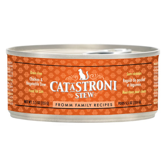 Fromm Conserve Cat-A-Stroni ragoût Poulet Légumes 5.5oz