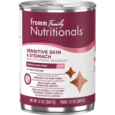 FROMM NUTRITIONALS PÂTÉ PEAU&ESTOMAC SENSIBLE 13oz