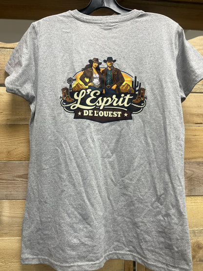 T-shirt / L'esprit de l'ouest / Homme