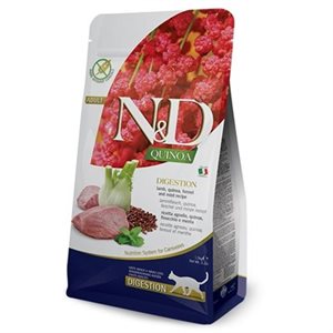 Farmina N&D Quinoa Sans Grains Chat Digestion Agneau 3.3Lbs