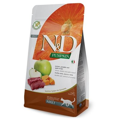 Farmina N&D Citrouille Sans Grains Chat Cerf 11Lbs