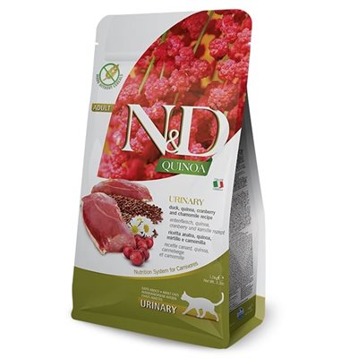 Farmina N&D Quinoa Sans Grains Chat Urinaire Canard 3.3Lbs