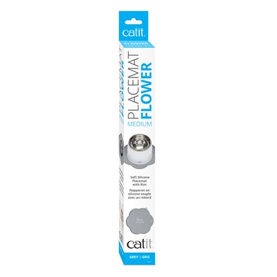 Napperon Catit 2.0 Forme De Fleur Gris