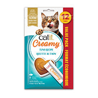 Catit Creamy Régals crémeux, Thon, paquet de 12