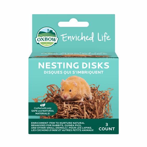 Oxbow Animal Health™ Enriched Life Nesting Disks