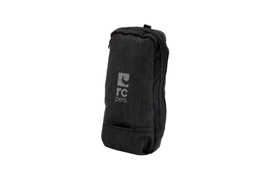 Rc Pets Stroll Leash Bag Heather Black