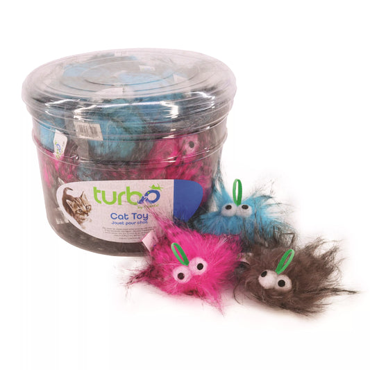 Turbo Cat Toy Plush Monster Bulk Bin