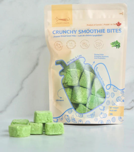 Bouchées de smoothie croquantes - Chou frisé