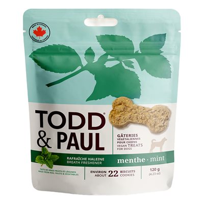 TODD & PAUL - BISCUITS HALEINE 120G