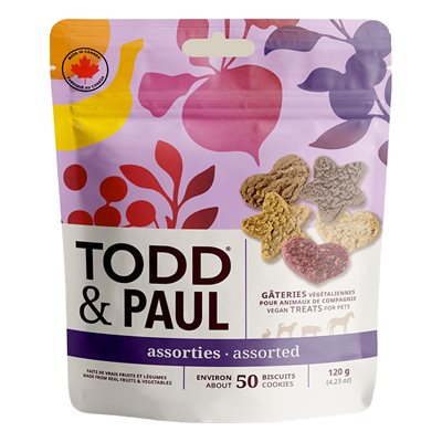 TODD & PAUL - BISCUITS ASSORTIS 120G