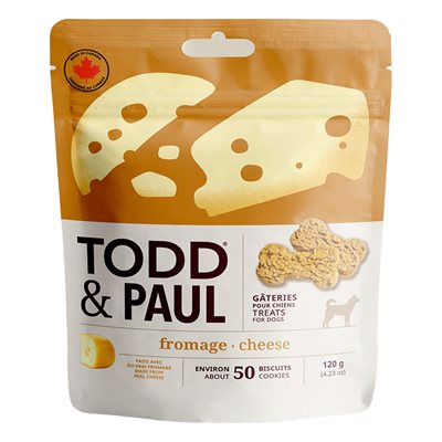 TODD & PAUL - BISCUITS FROMAGE 120G