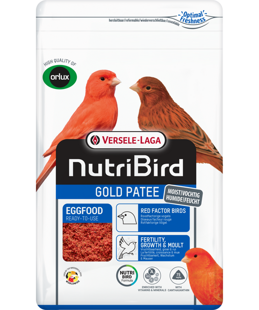 Versele-Laga Nutribird Gold Patée Facteur Rouge 1kg