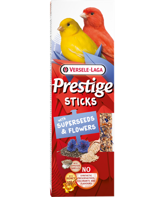 Versele Laga Prestige Sticks Canaris avec Super Graines & Fleurs 60g