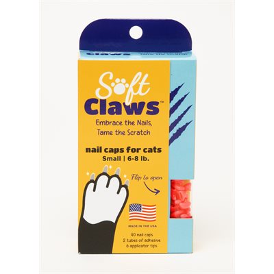 Soft Claws Capuchons à Ongles pour Chats Petits Rose