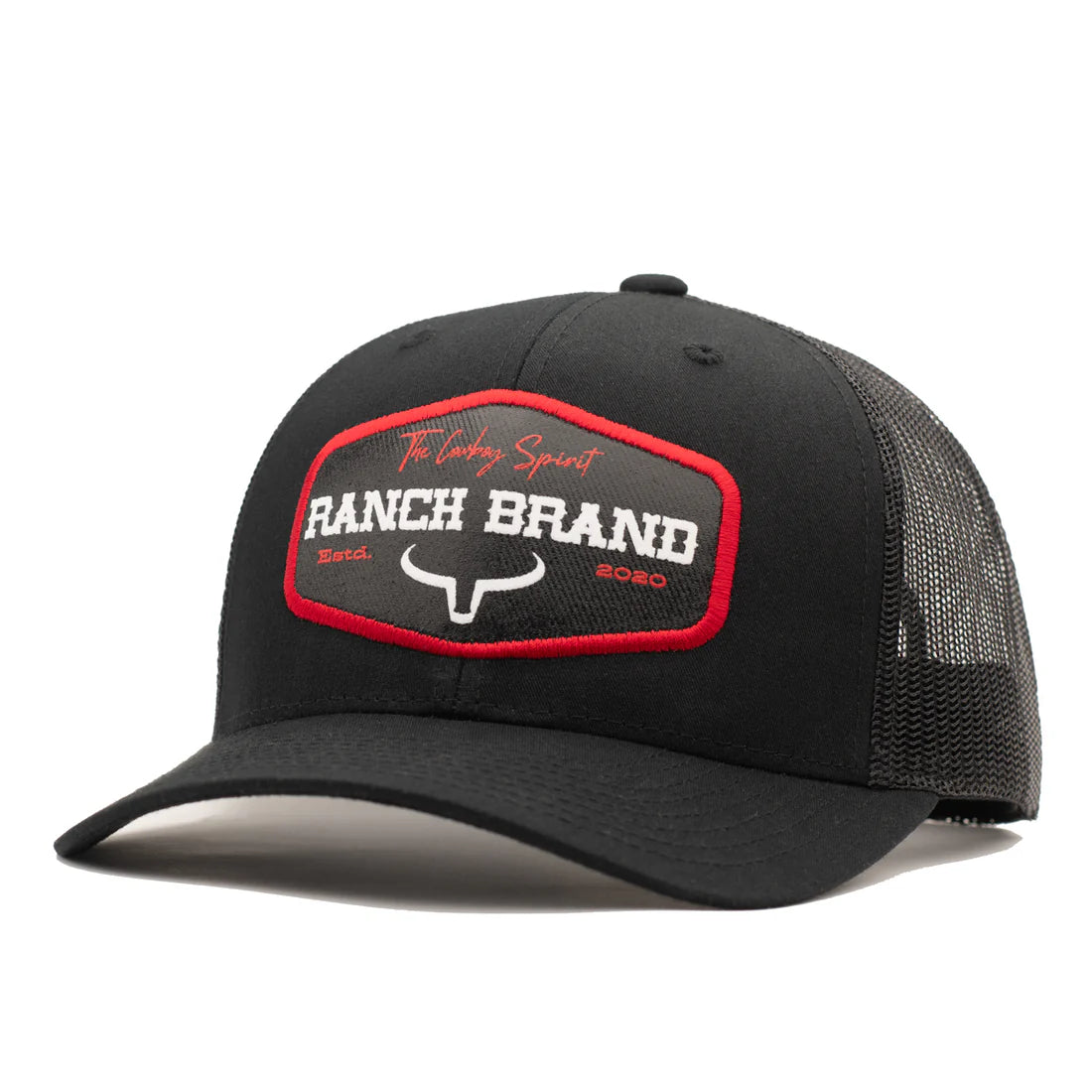 Ranch Brand Casquette Patch Ranch Mesh avec Logo