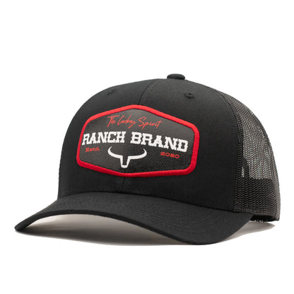 Ranch Brand Casquette Patch Ranch Mesh avec Logo