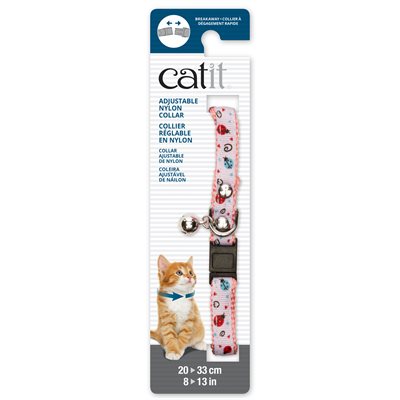 Catit Collier A Degagement Rapide Rouges 20-33Cm