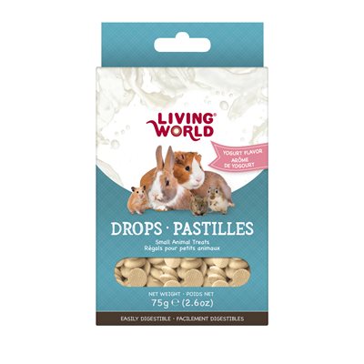 Lw Small Animal Drops, Yogurt, 75G