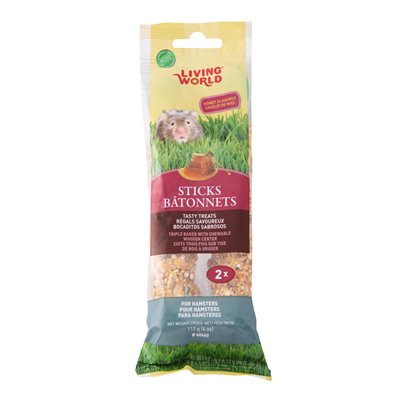 Lw Hamster Honey Stick, 2-Pack 112Gr