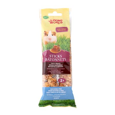 Lw Guinea Pig Honey Stick, 2-Pack 112Gr