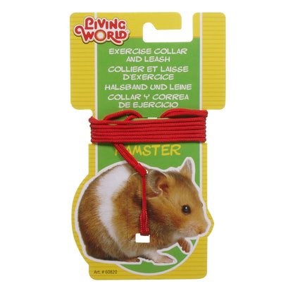 Living world Ensemble Collier et Laisse Hamster