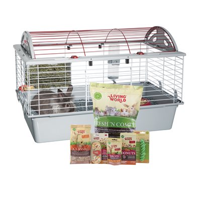 Cage Equipe De Luxe Pour Lapin Moyenne