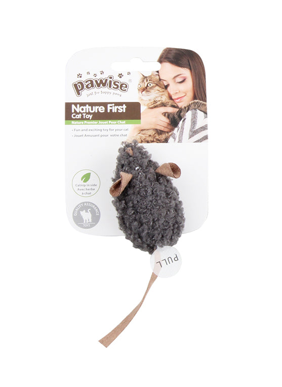 Pawise Jouet pour chat “Simple Cat Sound Mouse” (Souris sonore)