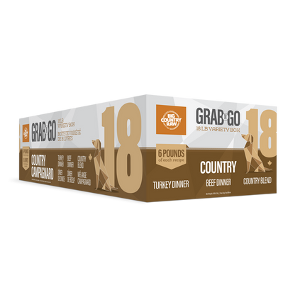 Big Country Raw Gran N Go Forfait Campagnard 18Lbs