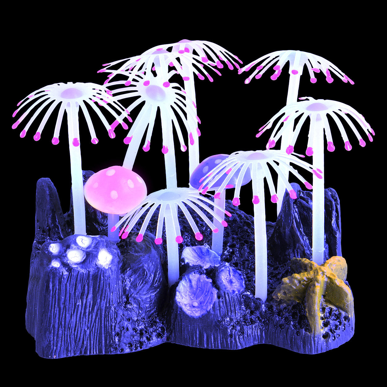 Ut Glow Mushroom Garden Pink
