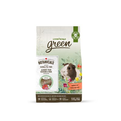 Aliment Botanicals Living World Green Pour Cochons D’Inde